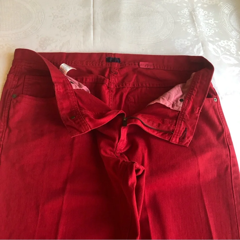Sean John Clayton Slim Straight Red Jeans Denim Pants Men’s Size W36/L32 Casual
